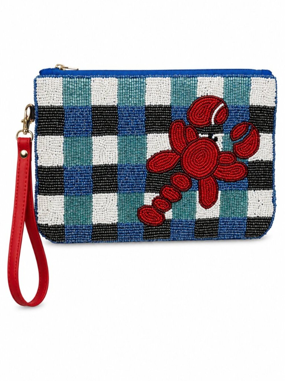 House of Harlow 1960 "LOBSTER" Beaded Pouch/Clutch - NWT $158 MSRP